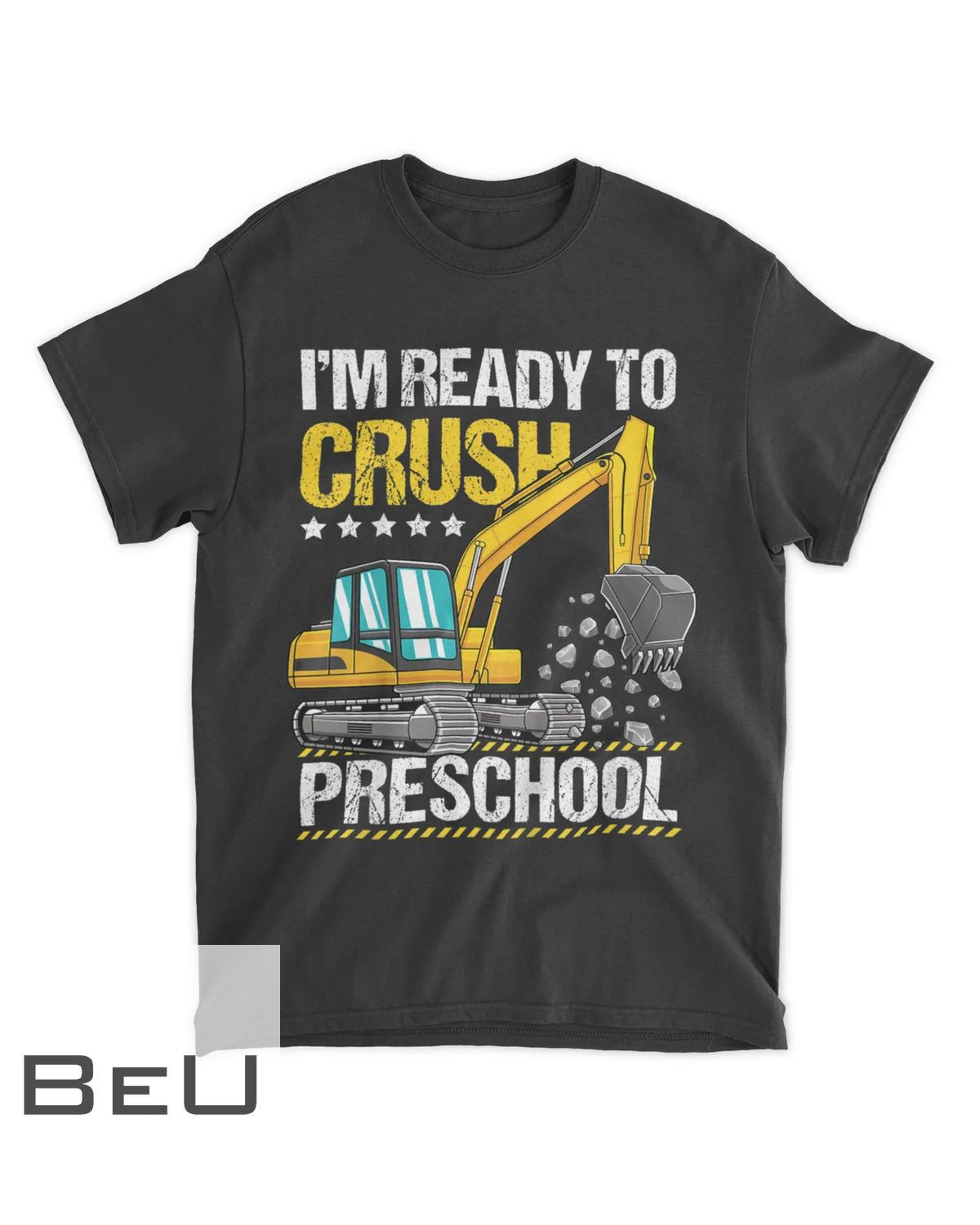 Kids I'm Ready To Crush Preschool Construction Vehicle Boys T-shirt