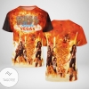 Kiss Rocks Vegas Live Album Cover Shirt