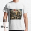 Liberty Leading The People - Eugène Delacroix T-shirt