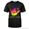 Love Whatever Color Cancer Sucks Hand Sign Love Shirt