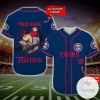 Minnesota Twins Baseball Jersey MLB Custom Name And Number