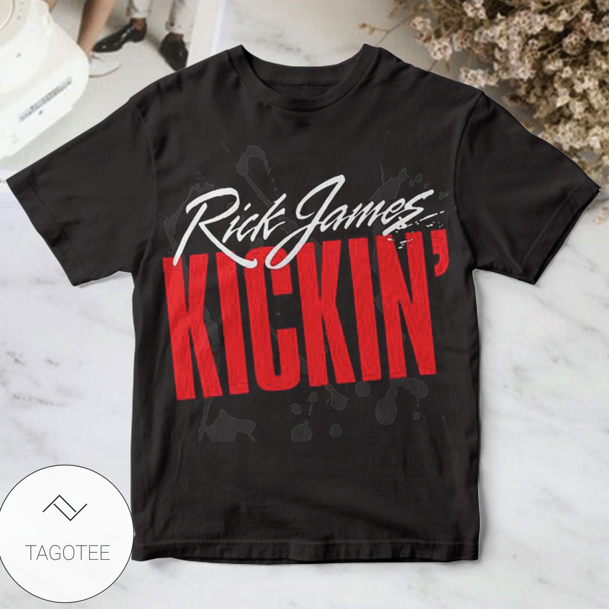 Rick James Kickin' Album Cover Shirt