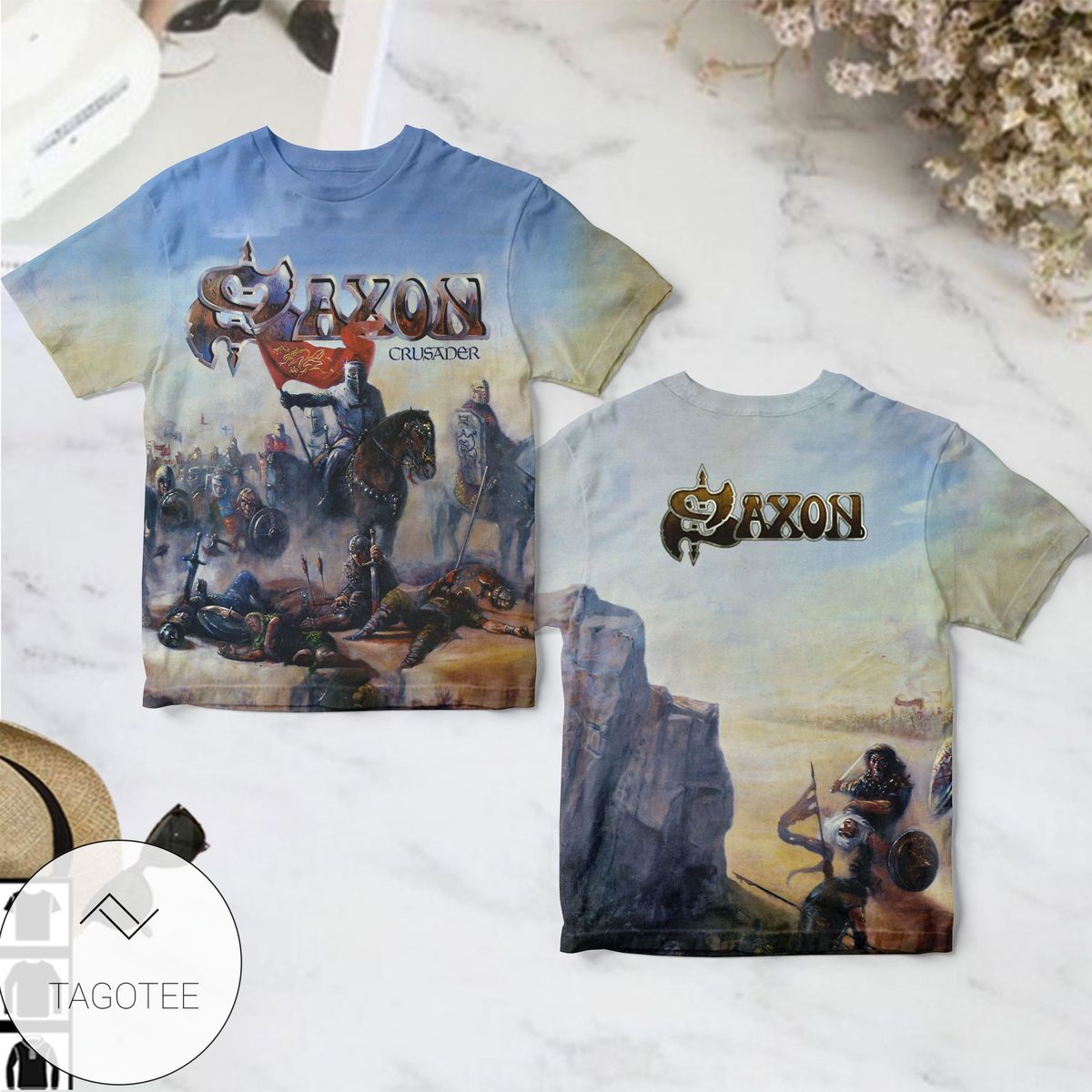 Saxon Crusader Album Cover Style 2 Shirt