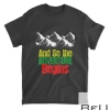 So The Adventure Begins Camp Funny Camping Gift T-Shirt