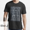 Soccer Ball With Graphic Tactics Of Soccer Game With White Chalk T-shirt T-shirt