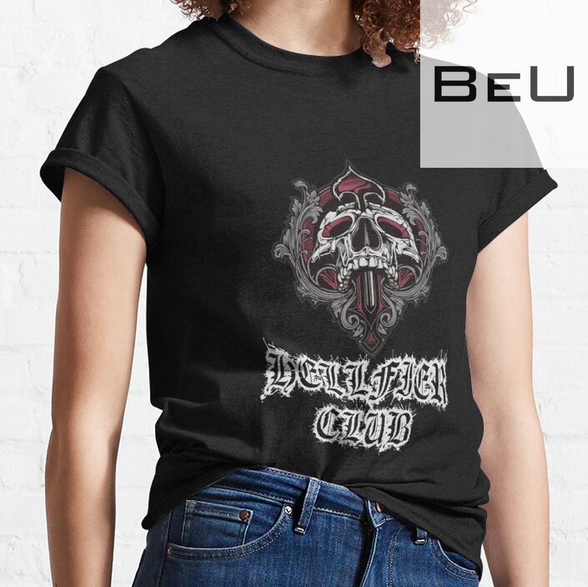 Stranger Things Primark With Skull And Dagger T-shirt Tank Top