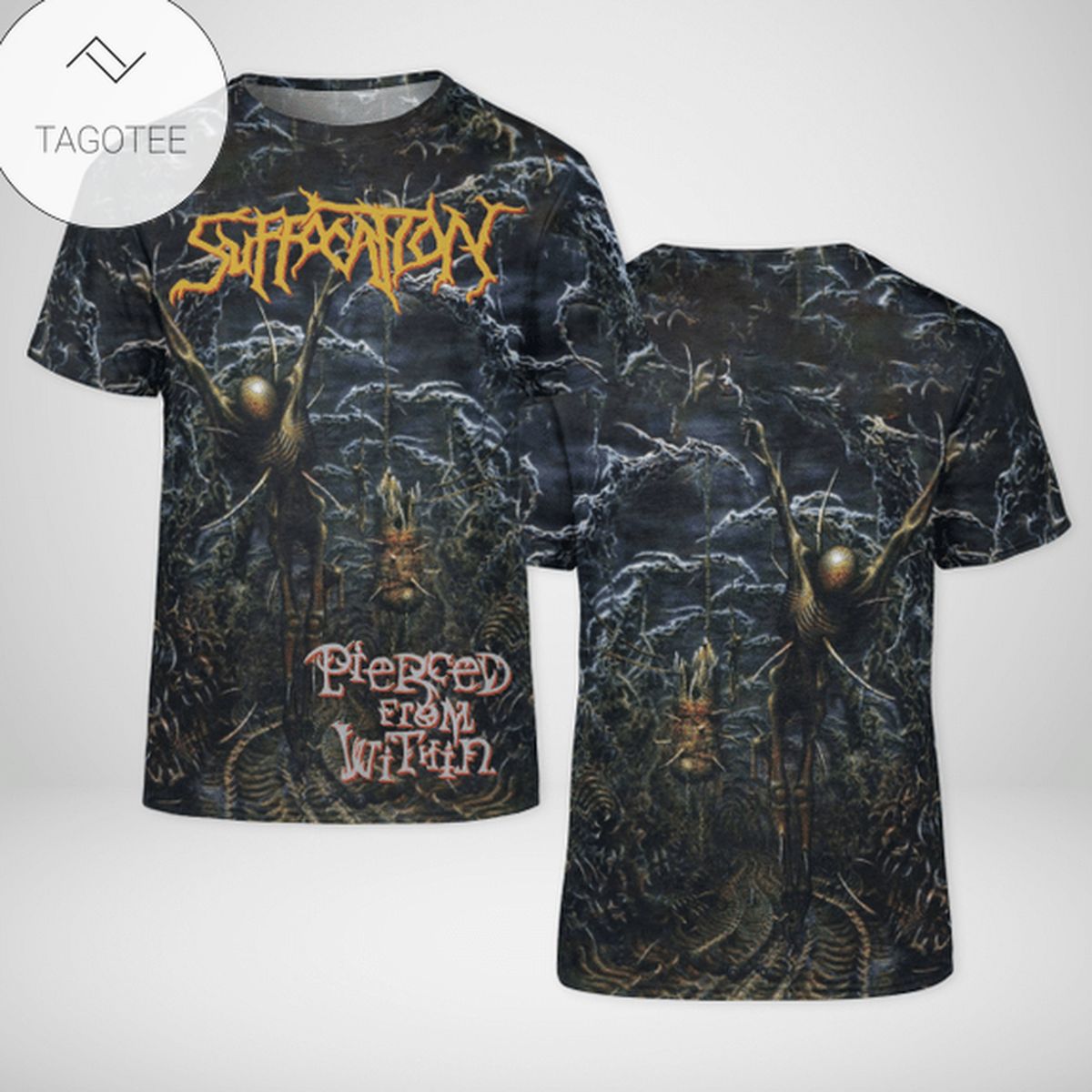 Suffocation Pierced From Within Album Cover Shirt