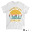 Support Day Drinking Funny Cute Humor Drink Awesome Tee T-Shirt
