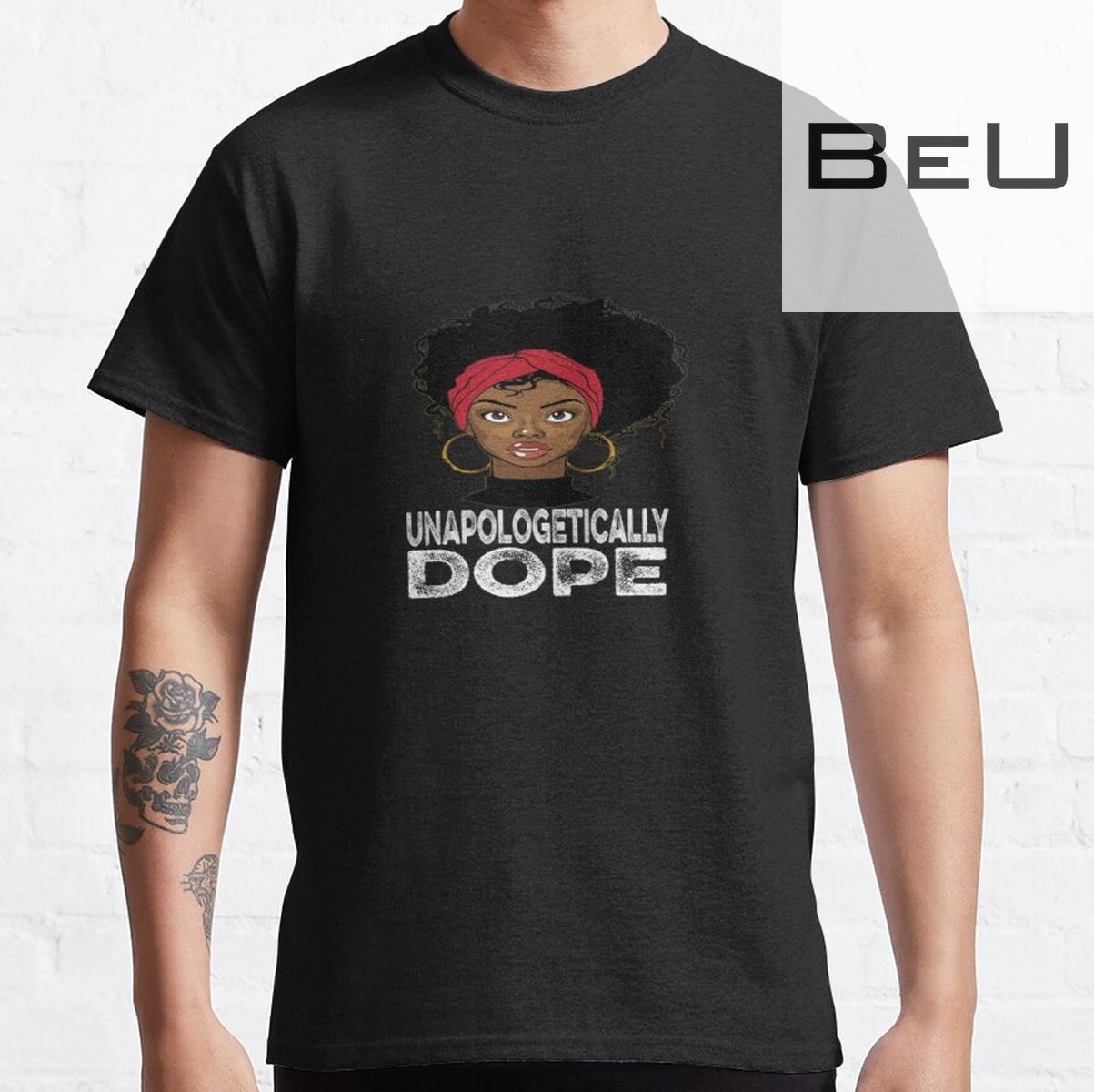 Unapologetically Dope Black Afro Tee Black History Melanin Pullover Hoodie T-shirt Tank Top