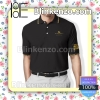 Burberry Luxury Brand Basic Black Embroidered Polo Shirts