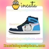 Moomin Valley Atmosphere Air Jordan 1 Inspired Shoes