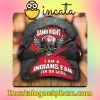 Cleveland Indians Damn Right I Am A Fan Win Or Lose MLB Customized Hat Caps