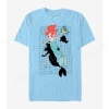 Disney Little Mermaid Swimming Color T-Shirt