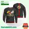 Gucci Mickey Mouse Logo Black Knitted Ugly Sweater Christmas