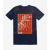Jurassic Park Orange Title Stack T-Shirt