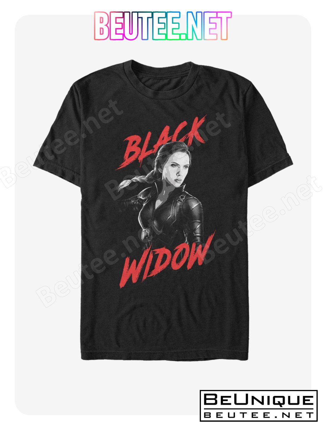 Marvel Avengers Endgame High Contrast Widow T-Shirt