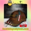 Miami Hurricanes Leather Zipper Print Customized Hat Caps