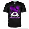 Mickey Mouse Hope For A Cure Epilepsy Awareness Shirt