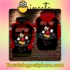 Mickey Mouse Water Mirror Reflection Nike Zip Up Hoodie