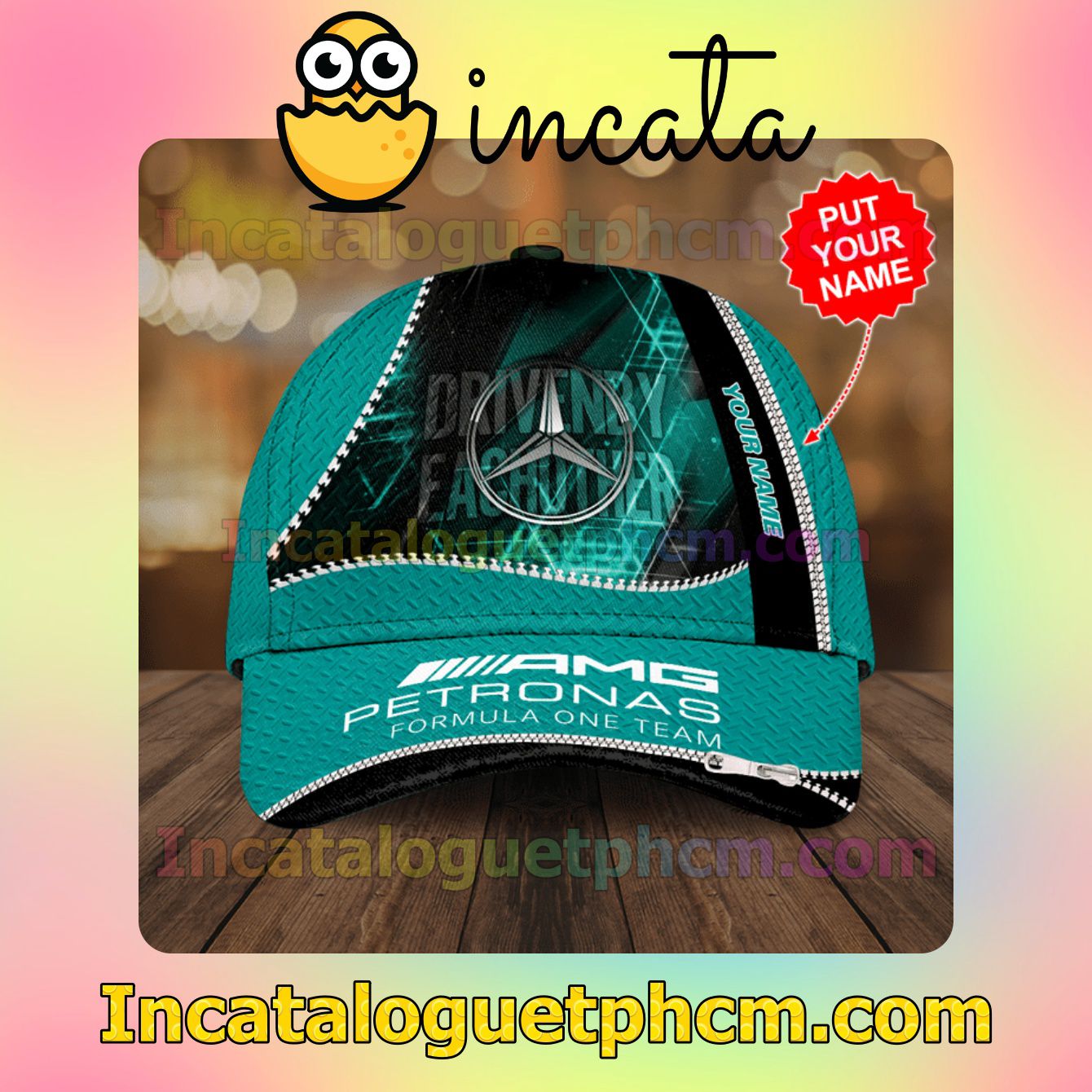 Personalized Mercedes Amg Petronas Formula One Team Driven By Each Other Classic Hat Caps Gift For Men