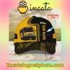 Personalized School Bus Black And Yellow Classic Hat Caps Gift For Men