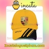Porsche 911 Yellow Classic Hat Caps Gift For Men