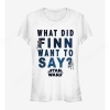 Star Wars The Rise Of Skywalker What Finn T-Shirt