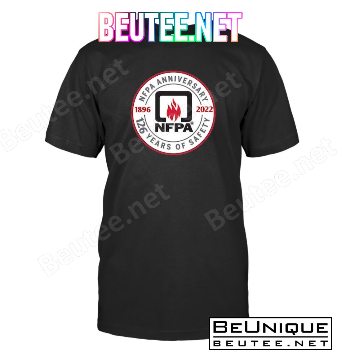 Nfpa Anniversary 1896-2022 126 Years Of Safety Logo Shirt