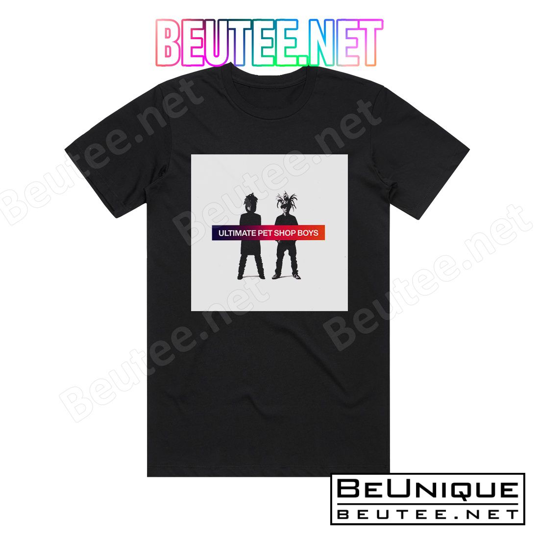 Pet Shop Boys Ultimate Pet Shop Boys 1 Album Cover T-Shirt