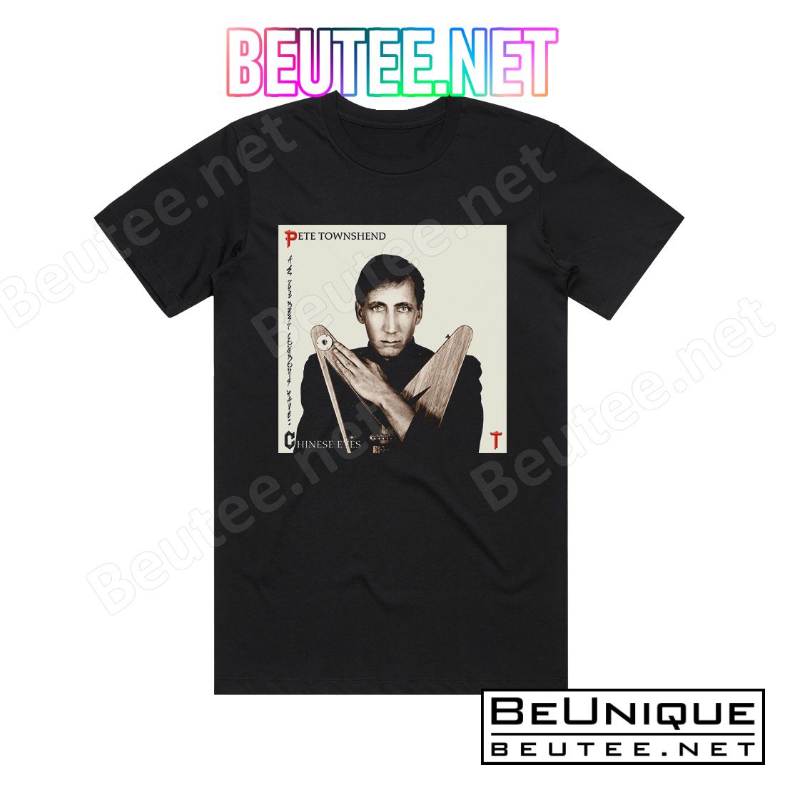 Pete Townshend All The Best Cowboys Have Chinese Eyes Album Cover T-Shirt