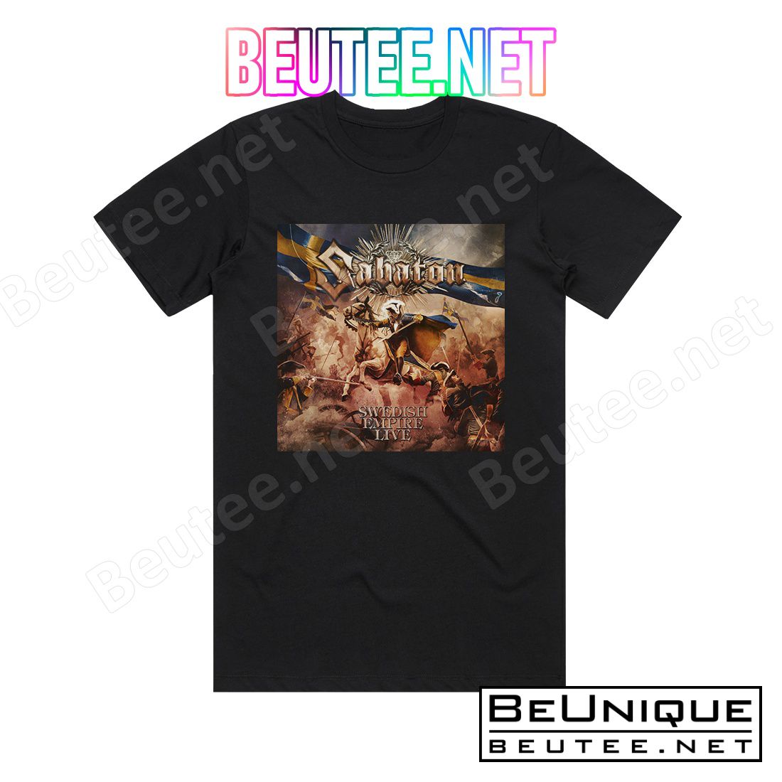 Sabaton Swedish Empire Live Album Cover T-Shirt