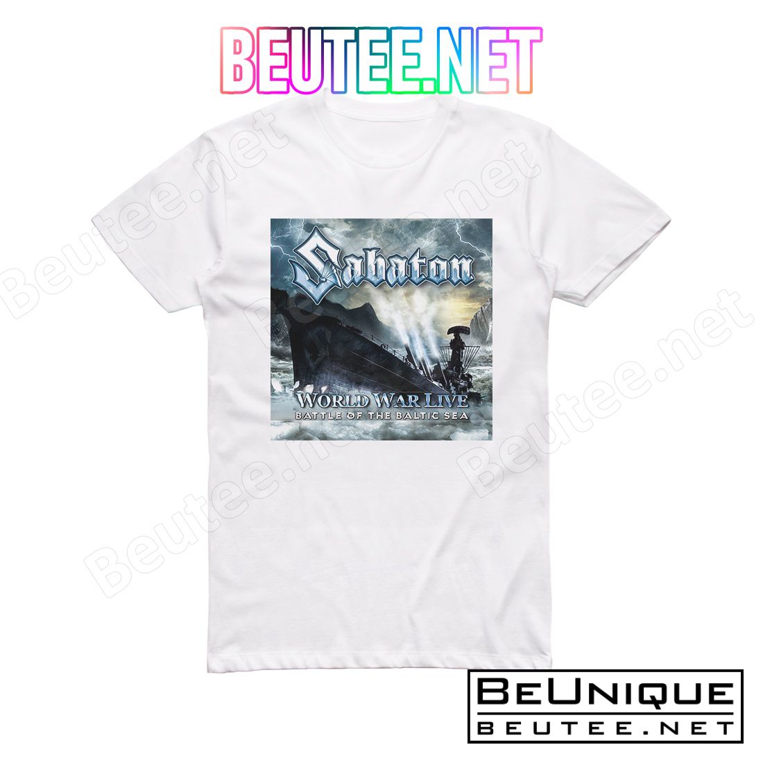 Sabaton World War Live  Battle Of The Baltic Sea Album Cover T-Shirt