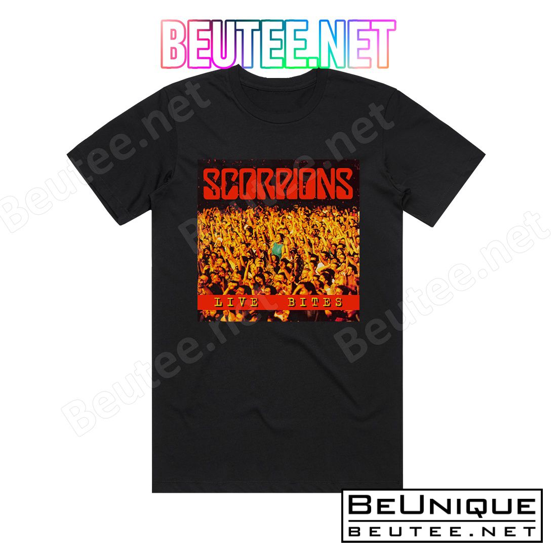 Scorpions Live Bites Album Cover T-Shirt