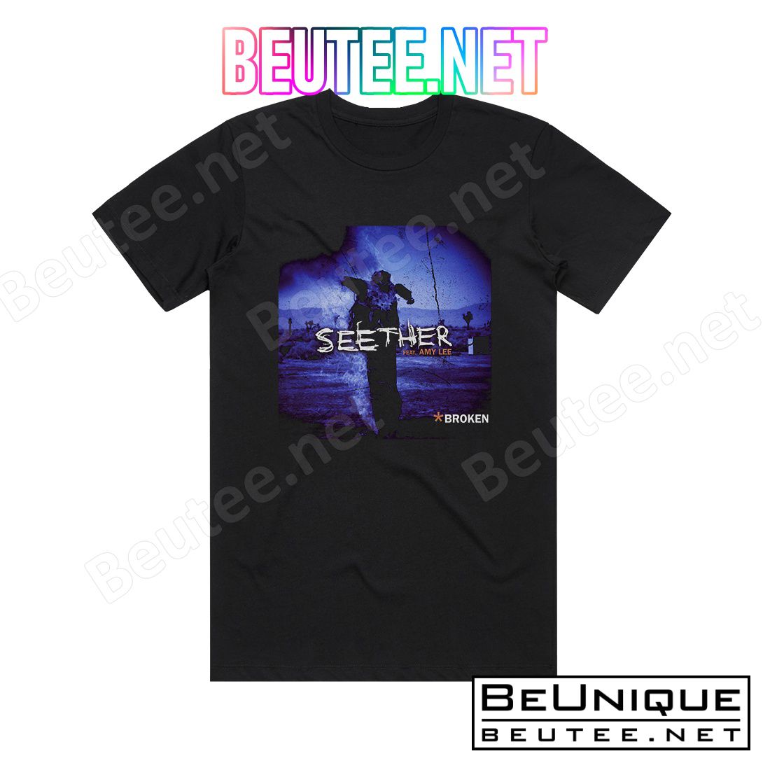 Seether Broken Album Cover T-Shirt
