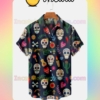 Sugar Skull Pattern Halloween Idea Shirt