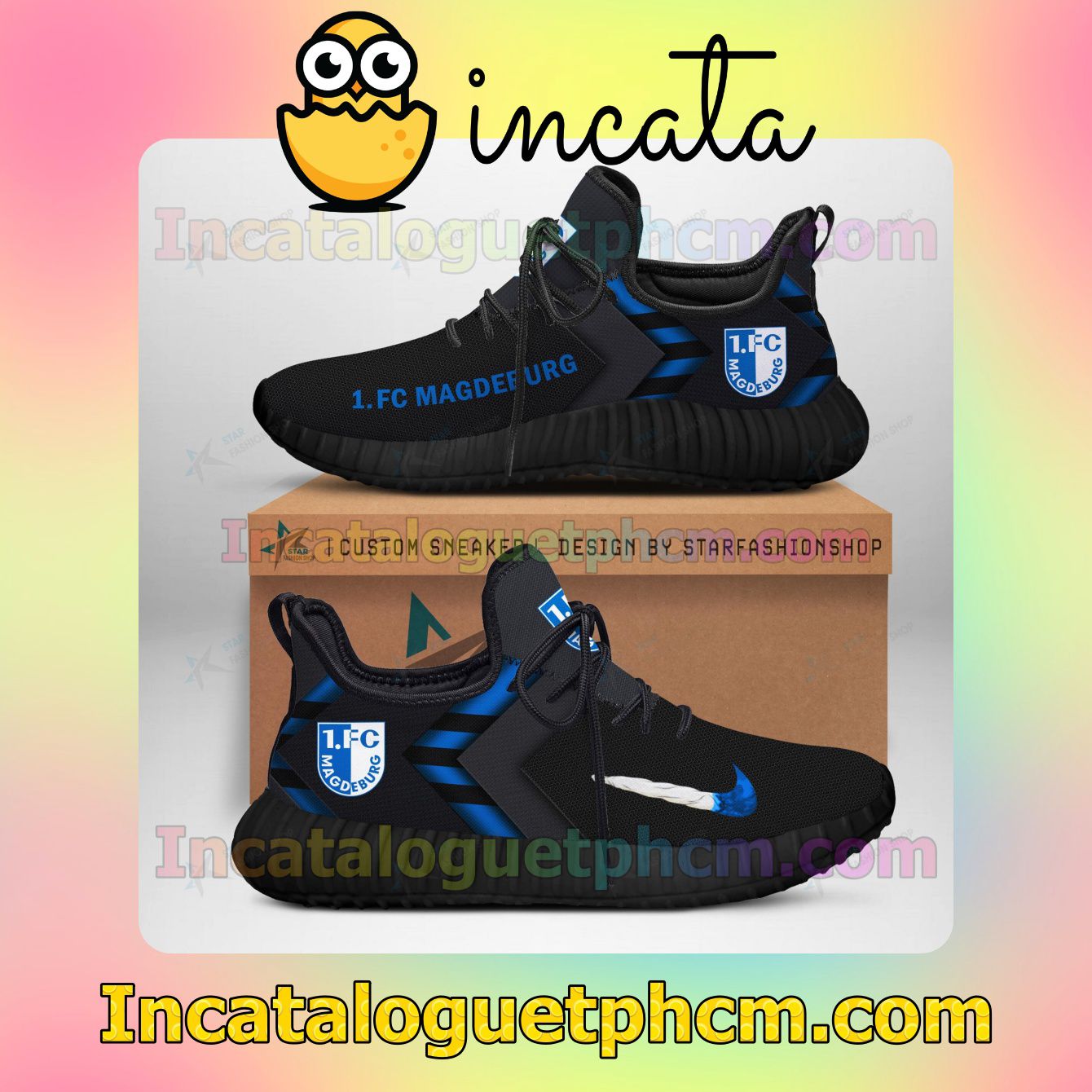 1. FC Magdeburg Ultraboost Yeezy Shoes Sneakers