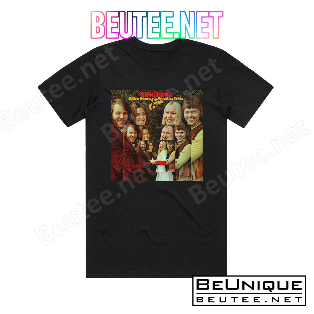 ABBA Ring Ring 1 Album Cover T-Shirt
