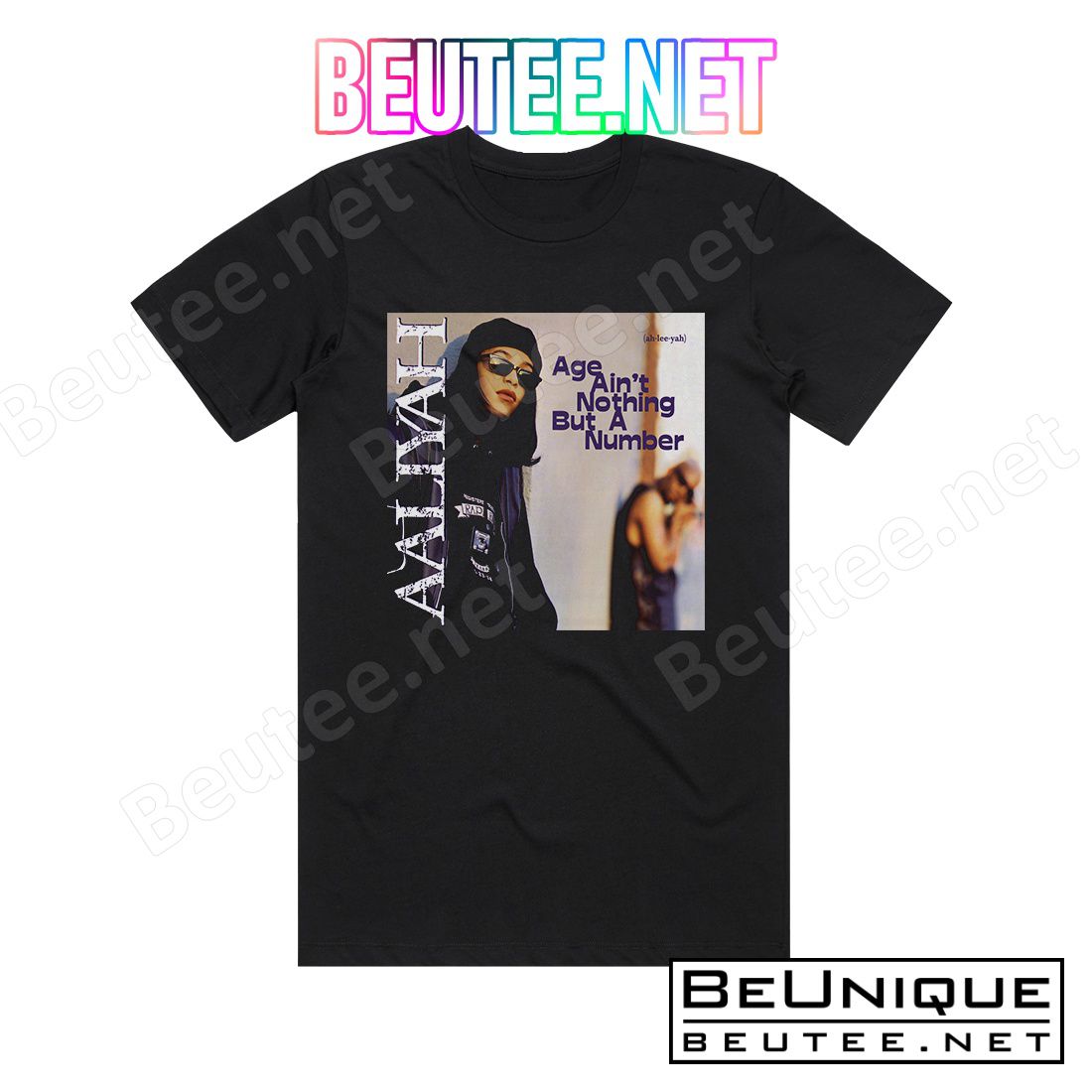 Aaliyah Age Aint Nothing But A Number Album Cover T-Shirt