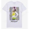 Aaliyah Pop Art Girls T-Shirt