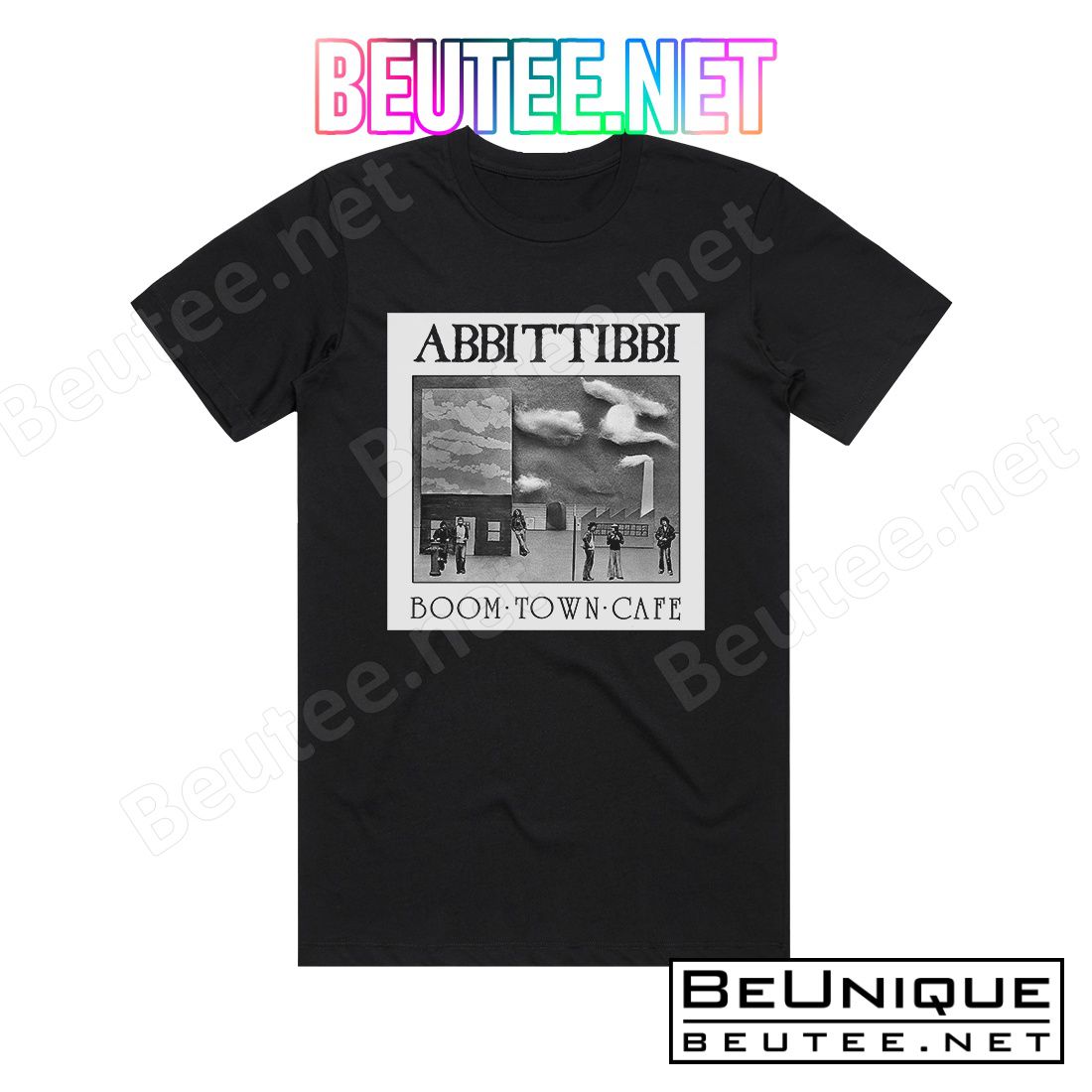 Abbittibbi Boom Town Caf Album Cover T-Shirt
