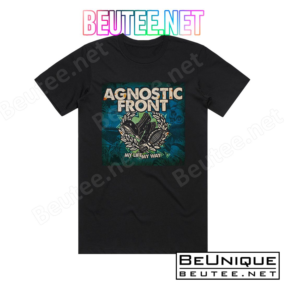 Agnostic Front My Life My Way Album Cover T-shirt