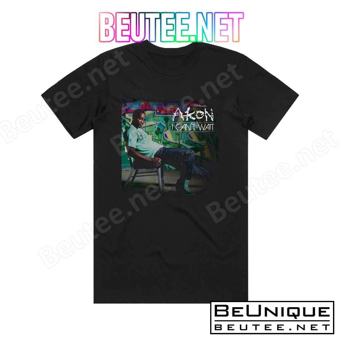 Akon I Cant Wait Album Cover T-shirt