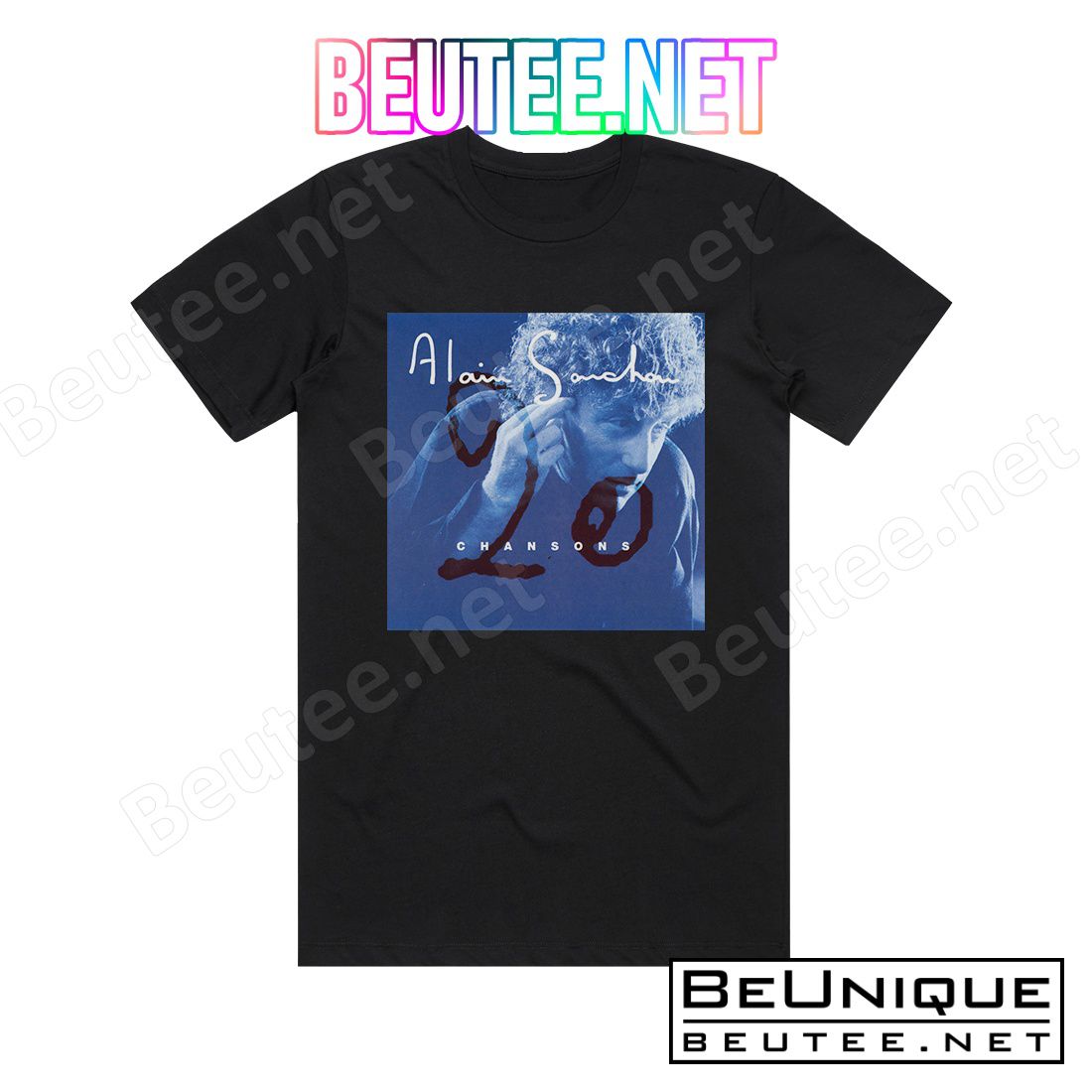 Alain Souchon 20 Chansons Album Cover T-Shirt