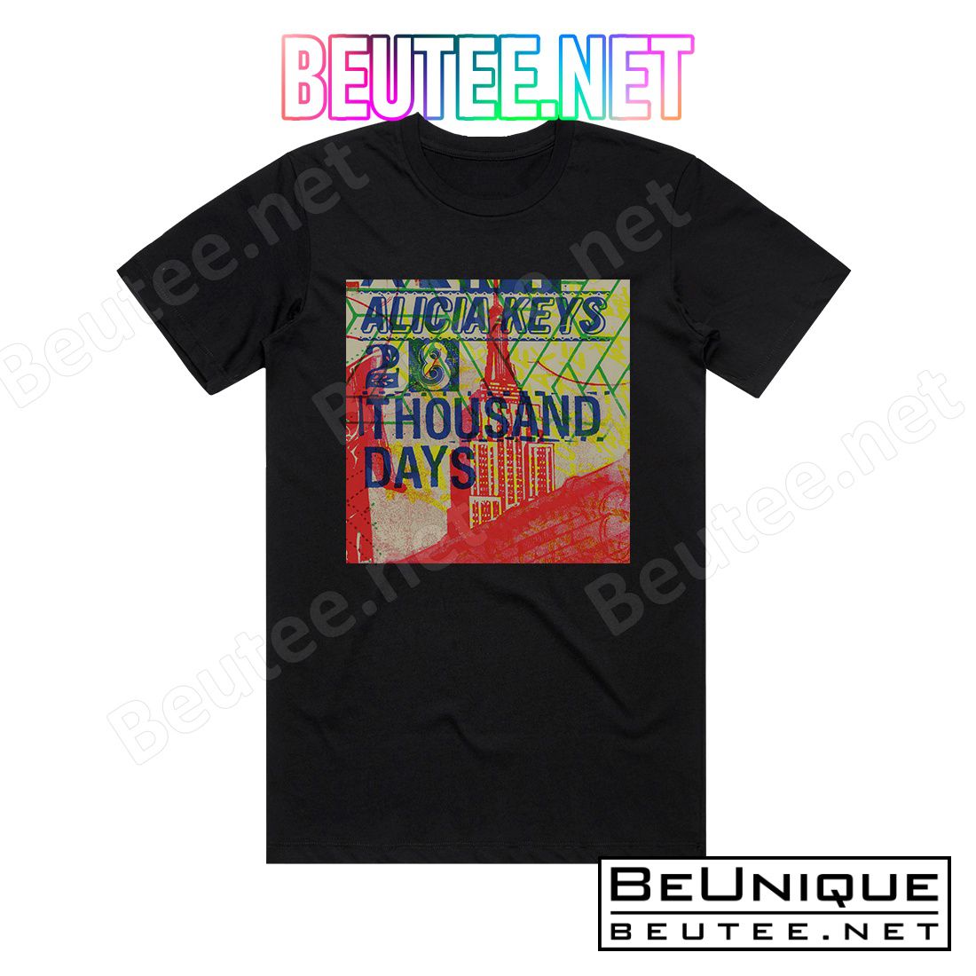 Alicia Keys 28 Thousand Days Album Cover T-Shirt