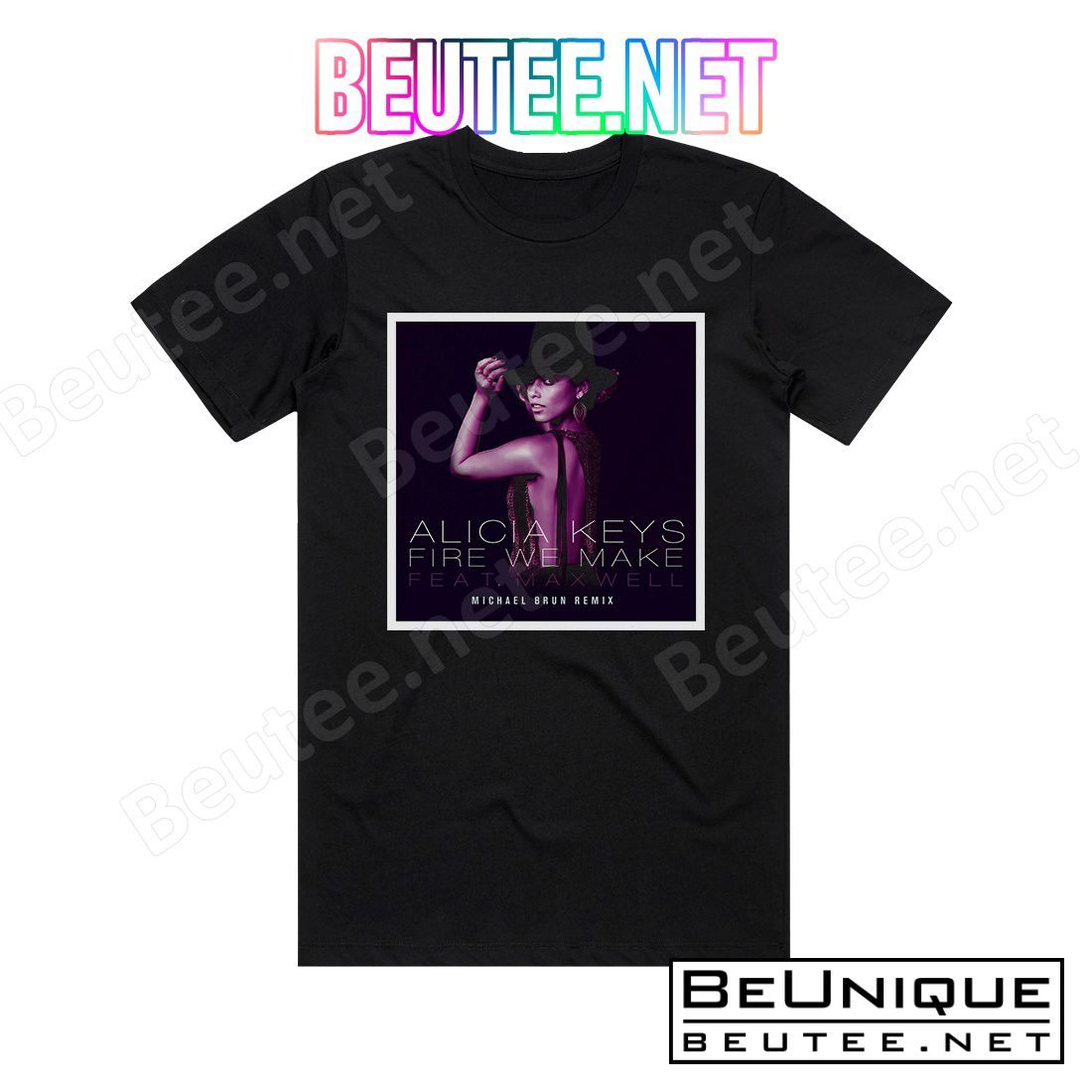 Alicia Keys Fire We Make Album Cover T-Shirt