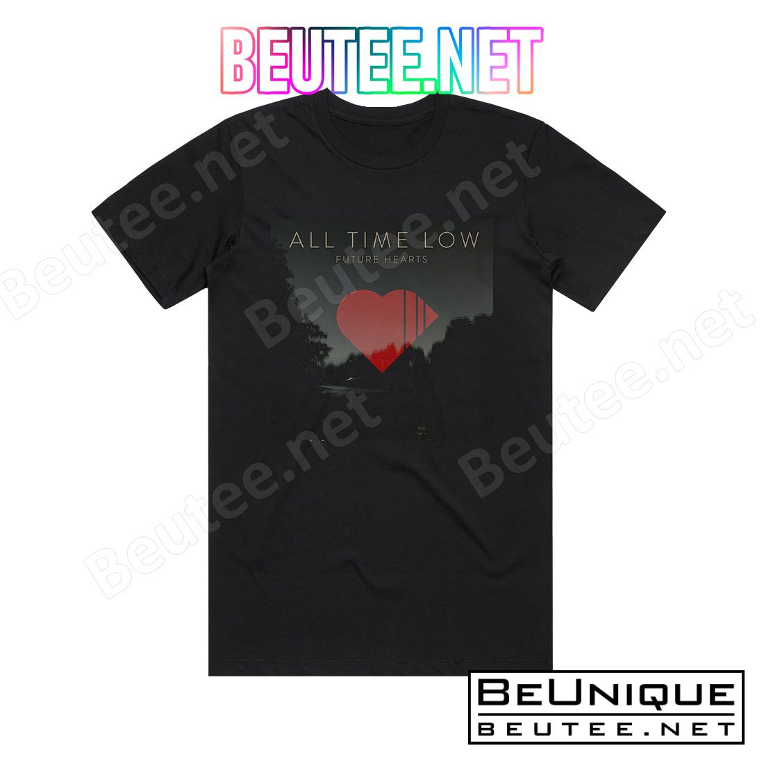All Time Low Future Hearts 2 Album Cover T-Shirt