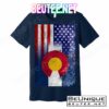 American Colorado Vintage USA Flag T-Shirts