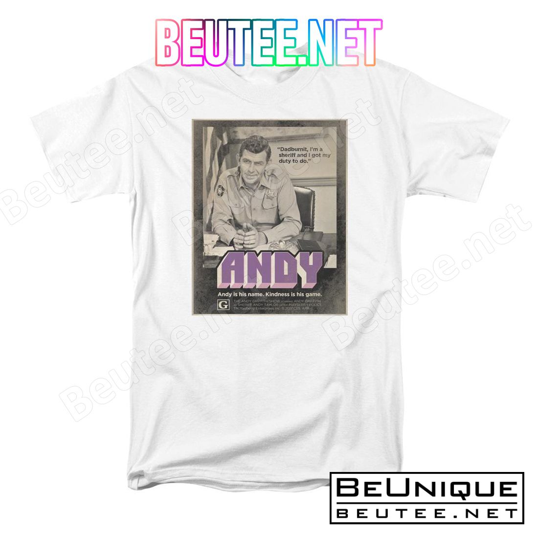 Andy Griffith Show Andy Shirt