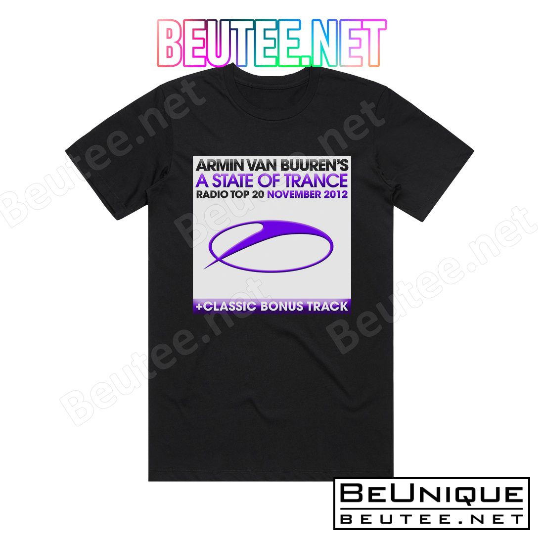 Armin van Buuren A State Of Trance Radio Top 20 November 2012 Album Cover T-Shirt