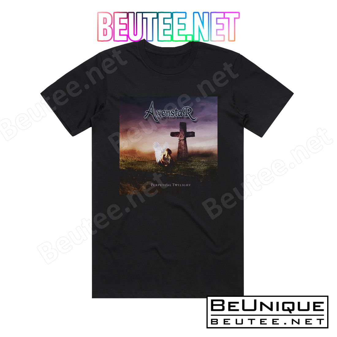 Axenstar Perpetual Twilight Album Cover T-Shirt